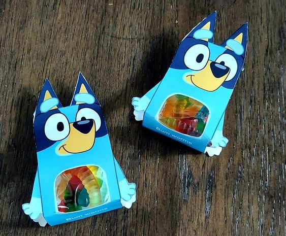Dulceros de Bluey para el Día del Niño