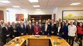 Claudia Sheinbaum aborda economía mexicana con CCE y líderes empresariales