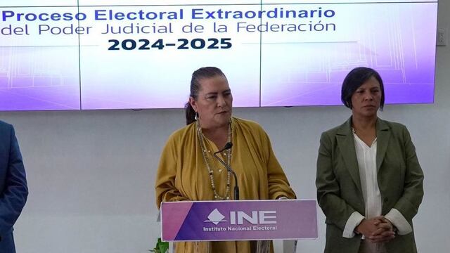Esto dijo Guadalupe Taddei sobre críticas de ex consejeros del INE sobre elecciones del Poder Judicial 2025.