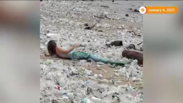 Sirena en playas de Bali