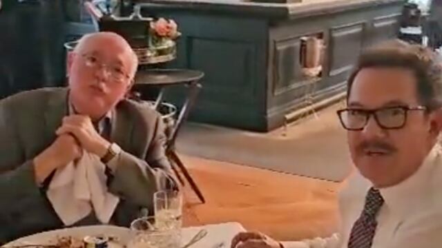 David Colmenares e Ignacio Mier Velazco son captados en restaurante de Polanco
