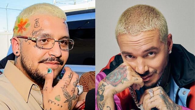 ¿J Balvin? Se burlan de Christian Nodal por su nuevo look