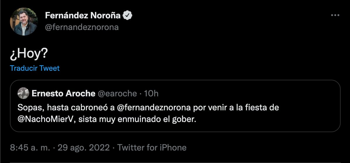 Gerardo Fernández Noroña ni se enteró que Miguel Barbosa ya no lo quiere de amigo