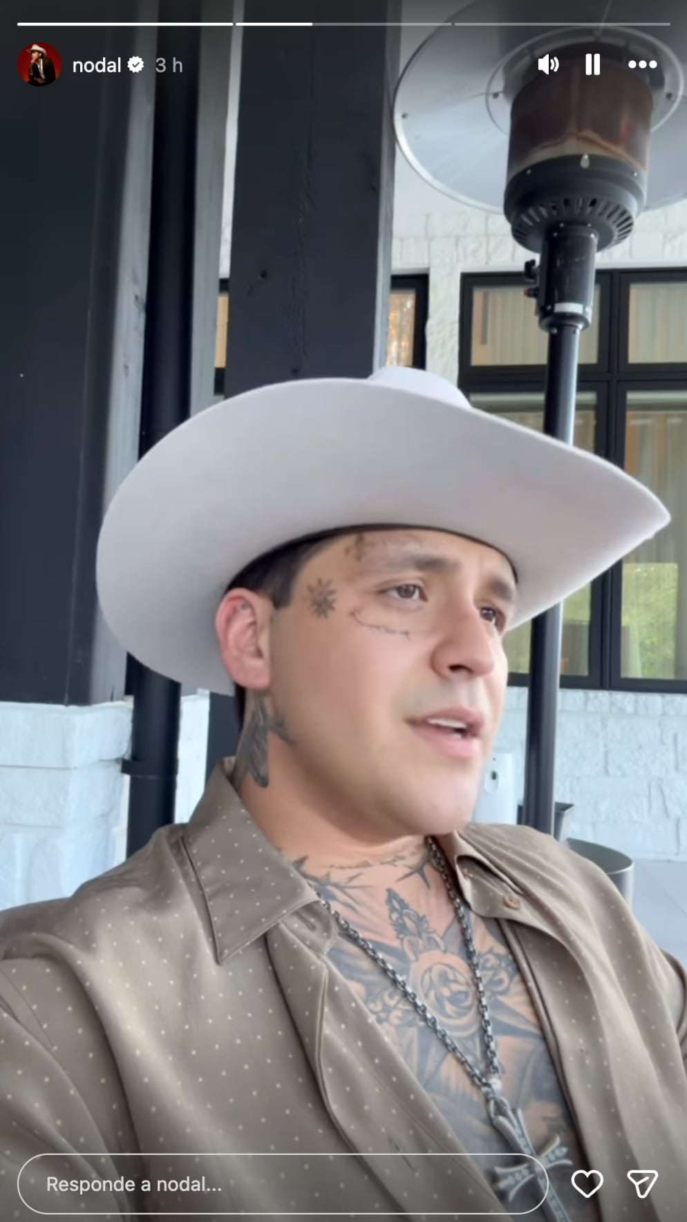 “Sabina”, nueva canción de Christian Nodal