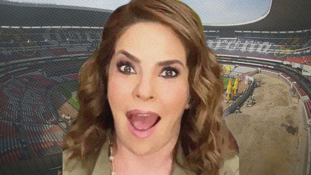 Ana María Alvarado advierte; ella seguirá llamando Estadio Azteca al nuevo Estadio Ciudad de México