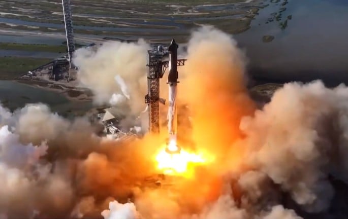 Lanzamiento de Starship de SpaceX