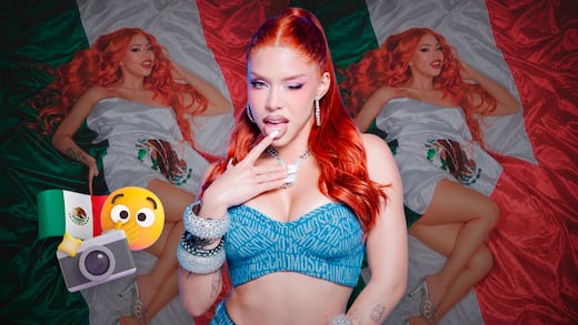 ¿Yeri Mua podría ser sancionada por sus fotos con la bandera de México? Esto dice la ley