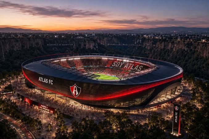 Nuevo estadio de Atlas