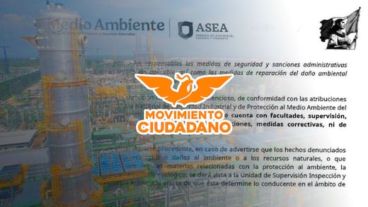 MC avanza en denuncias por incidentes en la refinería Olmeca de Dos Bocas