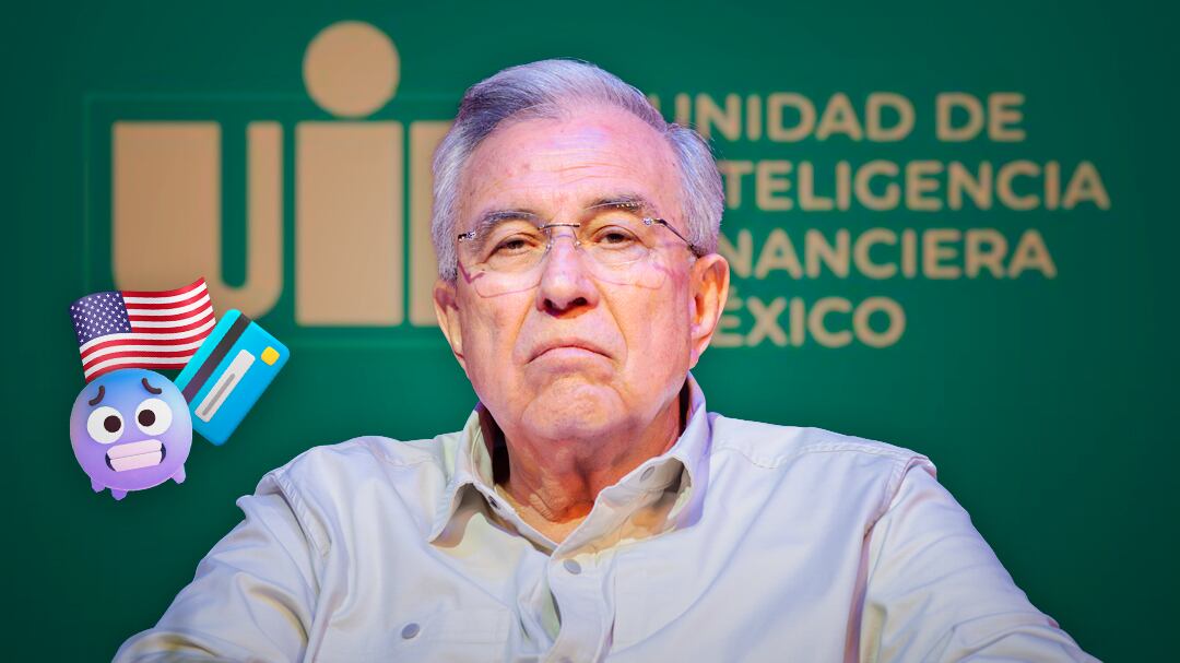 UIF bloquea cuentas de Rubén Rocha Moya y funcionarios tras alertas de Estados Unidos
