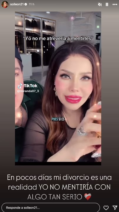 Divorcio de Sol León es real