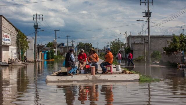 Inundaciones en Tlahuelilpan