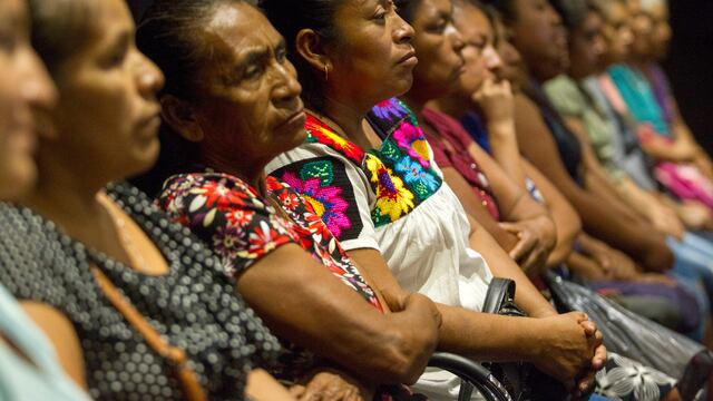 Mujeres indígenas.