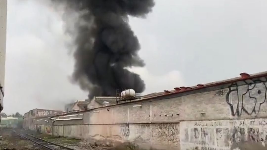 Incendio en Ampliación San Juan de Aragón