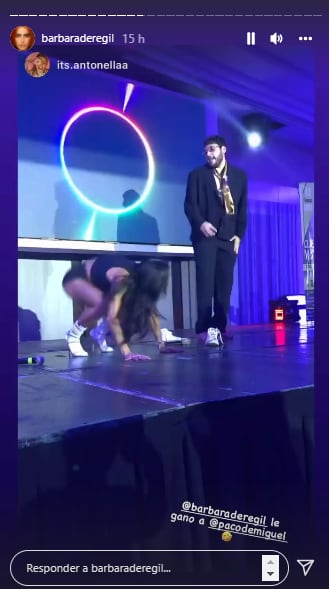 Paco de Miguel en presentación de Bárbara de Regil
