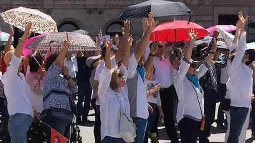 En Ciudad Juárez y Chihuahua también marcharon contra AMLO