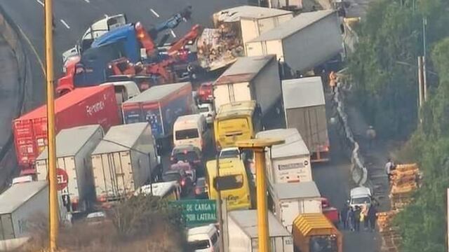 ¿Qué pasó en la autopista México-Querétaro?