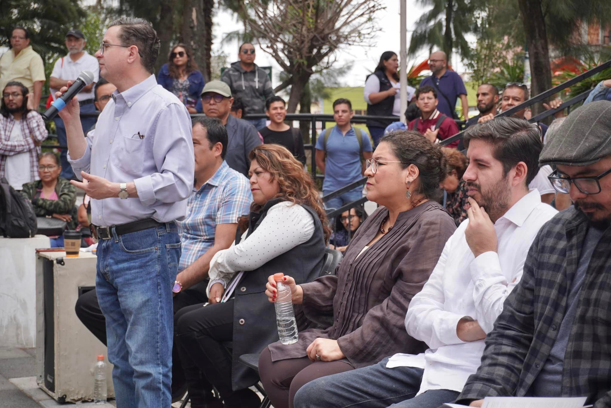 Lenia Batres dirigió un foro sobre reforma judicial