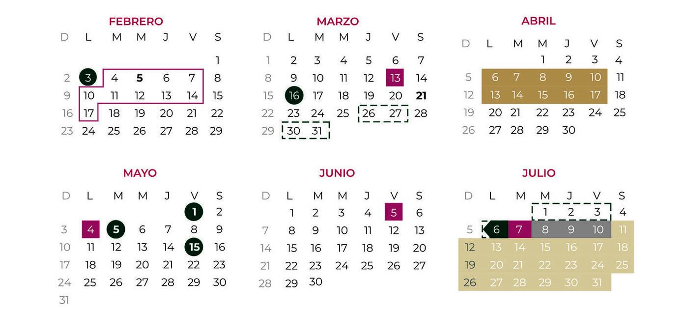 Calendario SEP