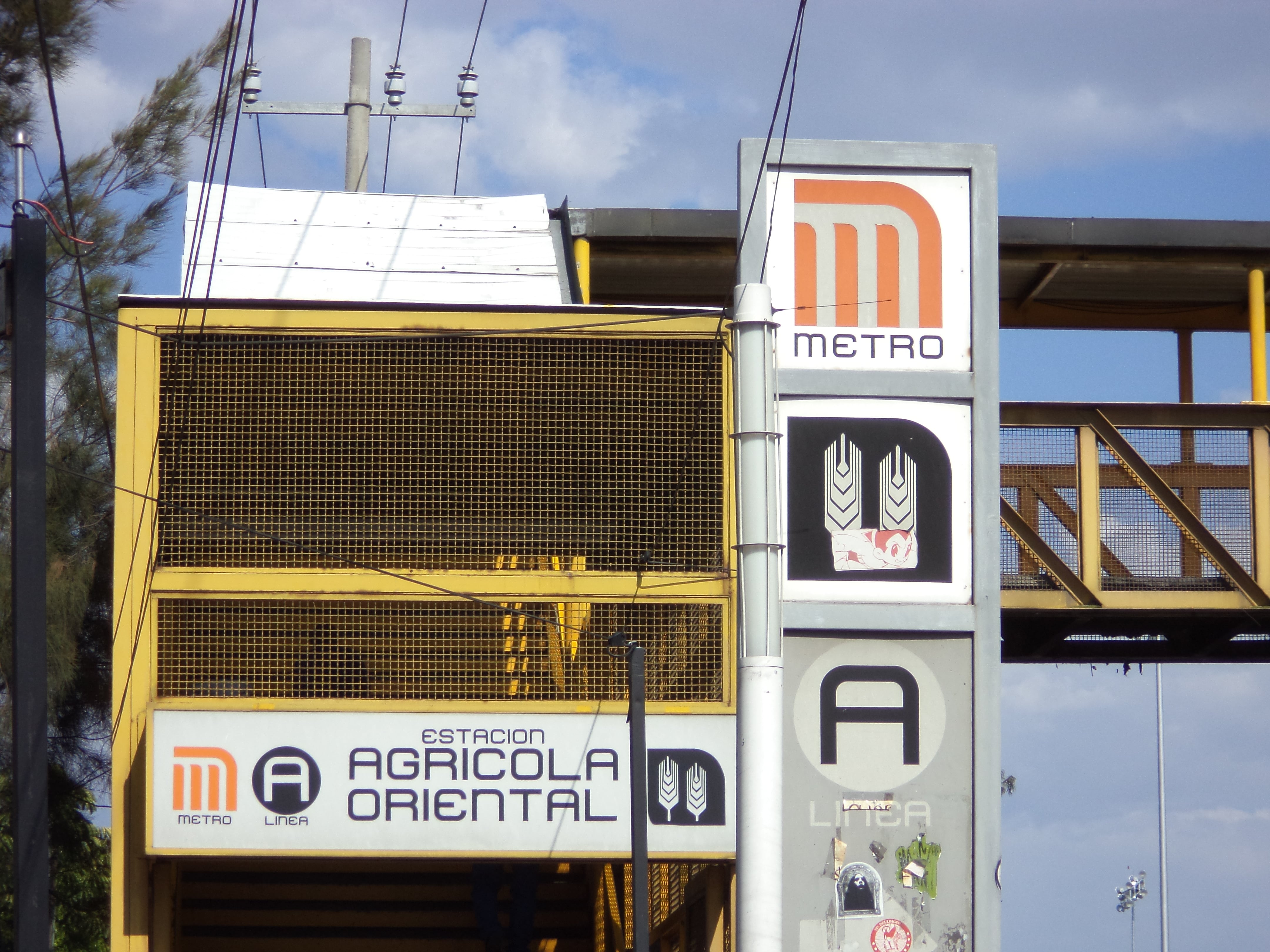 Estación del metro Agrícola Oriental