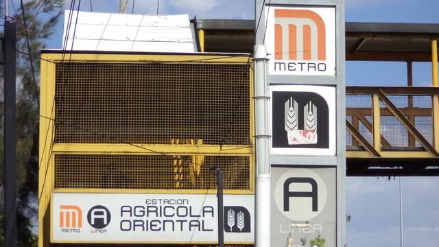 Estación del metro Agrícola Oriental