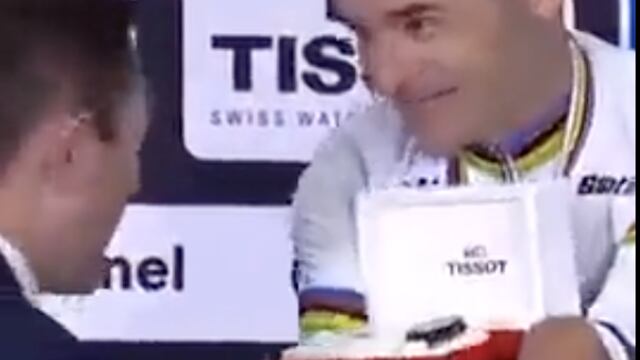 Ciclista paralímpico reloj