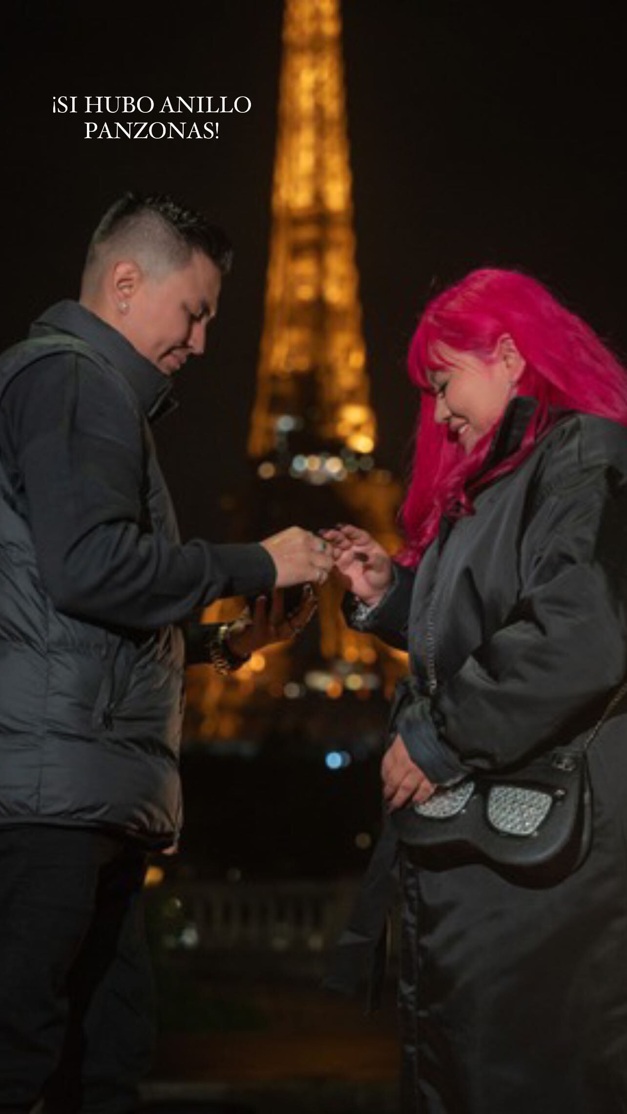VIDEO: Herly RG llega a París y su novio le pide matrimonio de la forma más romántica
