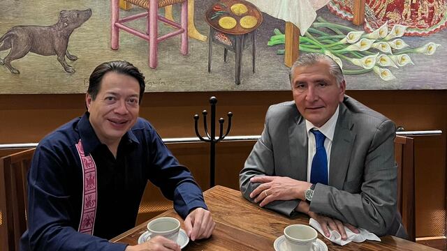 Adán Augusto López y Mario Delgado/@mario_delgado