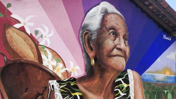 Doña 'Pilinca', la abuelita inmortalizada en un mural por su increíble sazón