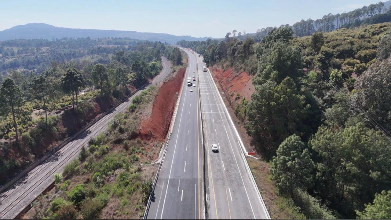 SICT moderniza Autopista Pátzcuaro-Uruapan con una inversión de mil 792 millones de pesos