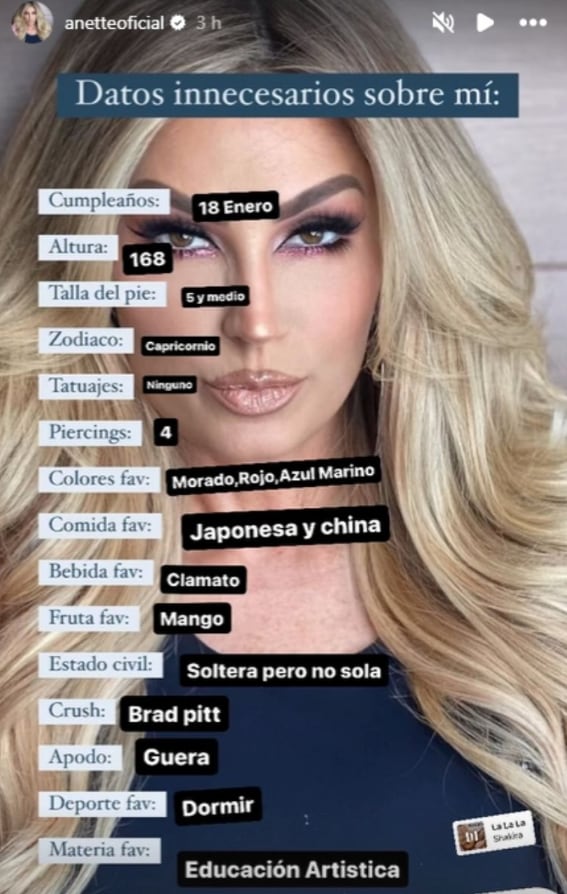 Anette Cuburu confiesa estar “soltera pero no sola”