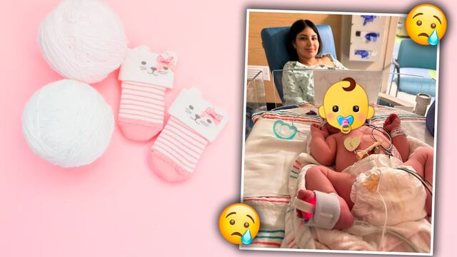 María, la bebé de Geraldine Ponce, pasó su primera noche en terapia intermedia