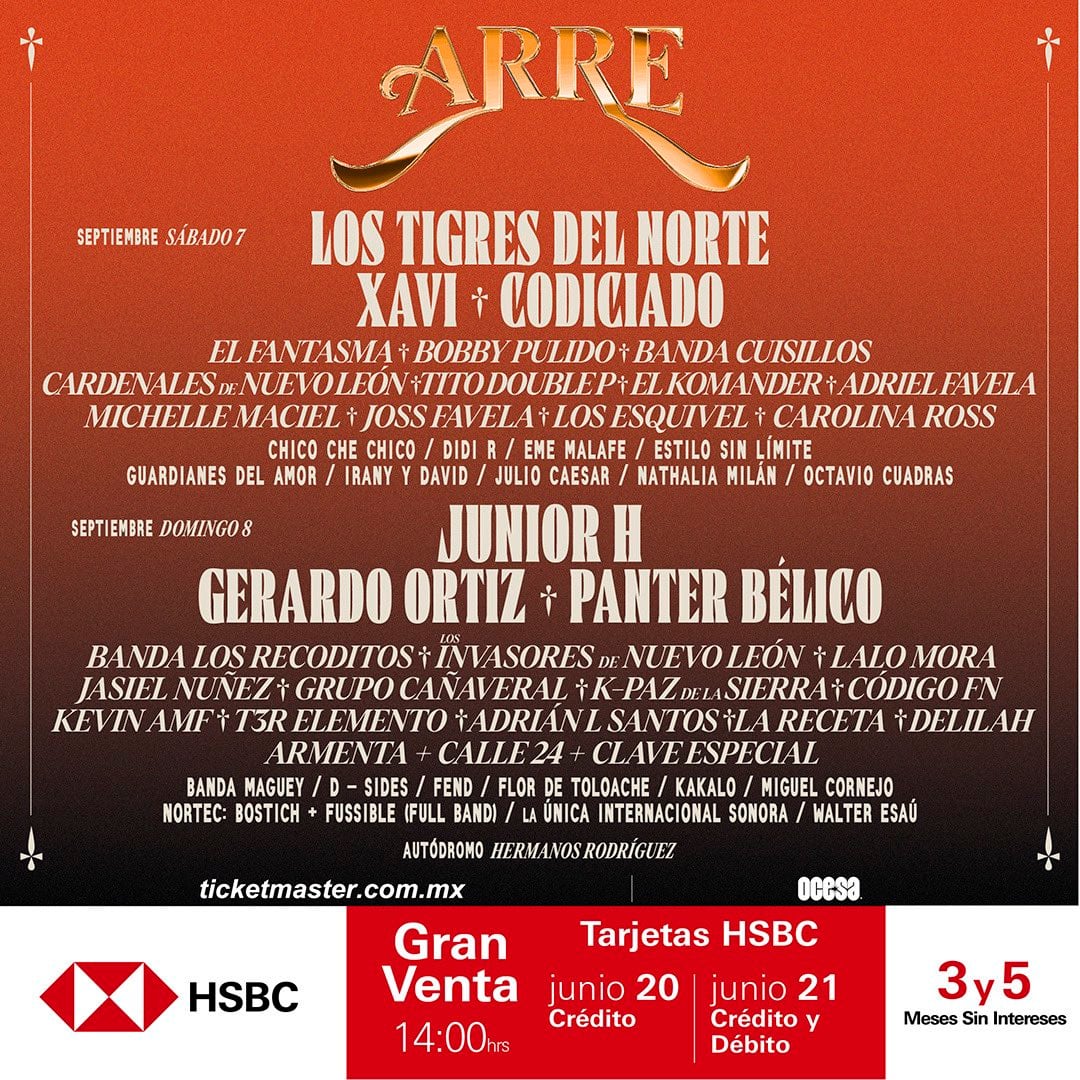 Cartel del Festival Arre 2024