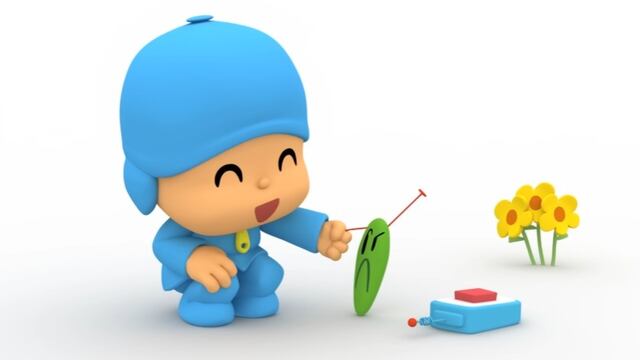 El marciano enfadado de Pocoyó