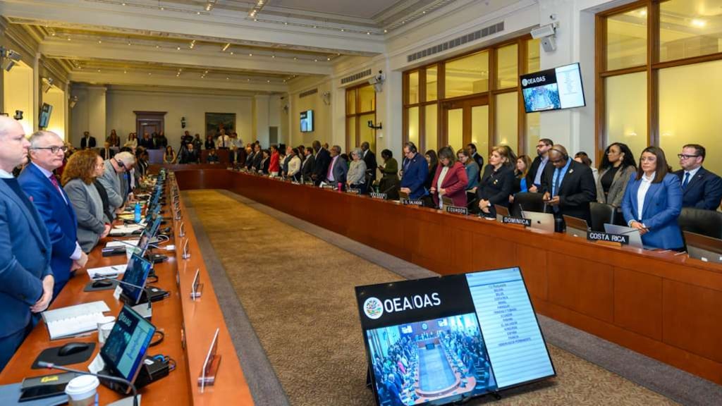 México se abstiene en la OEA sobre resolución de Estados Unidos por Nicaragua