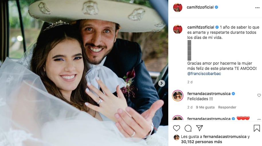 Camila Fernández y Francisco Barba