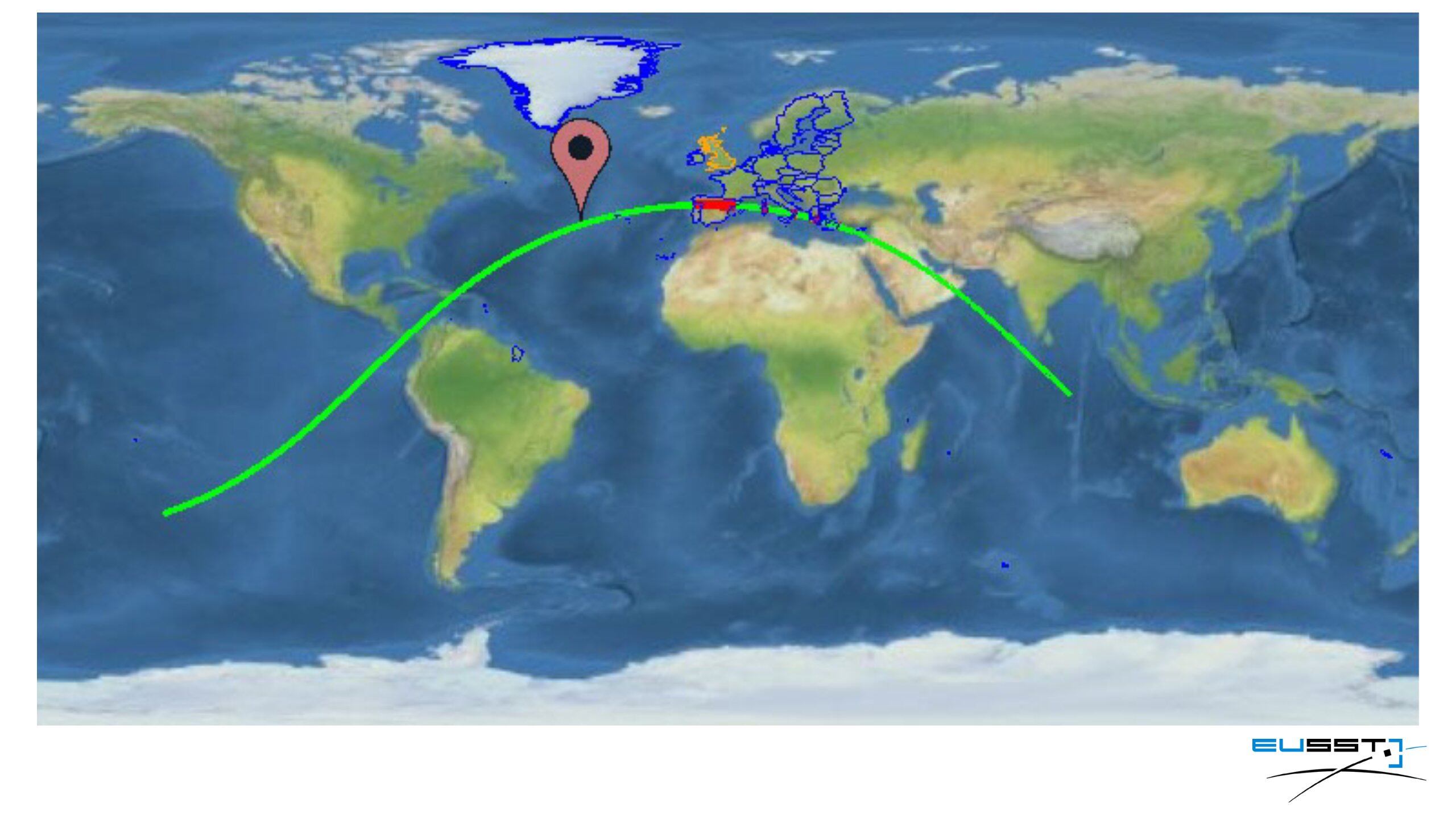 Trayectoria,Cohete espacial chino
