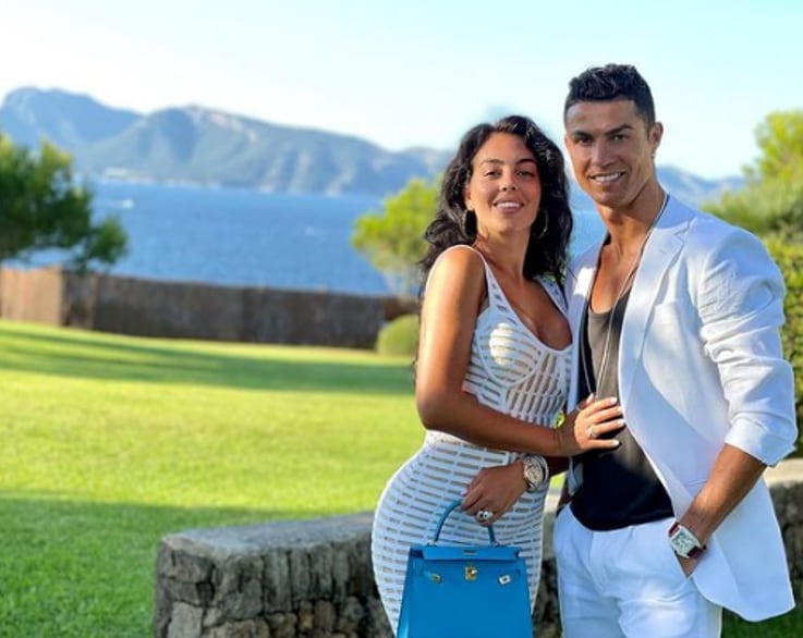 Georgina Rodríguez y Cristiano Ronaldo