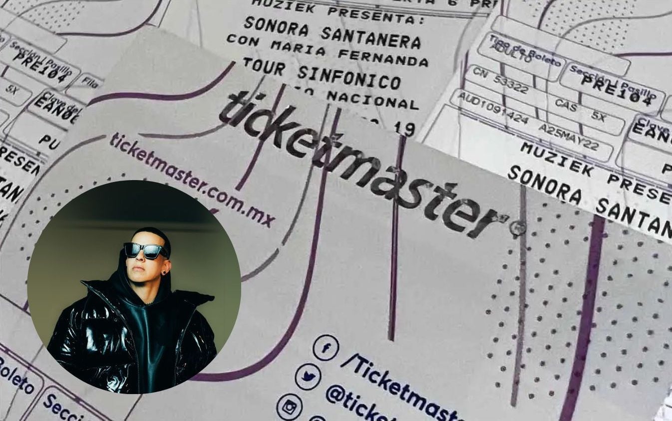 Le clonaron sus boletos de Ticketmaster antes del concierto de Daddy Yankee