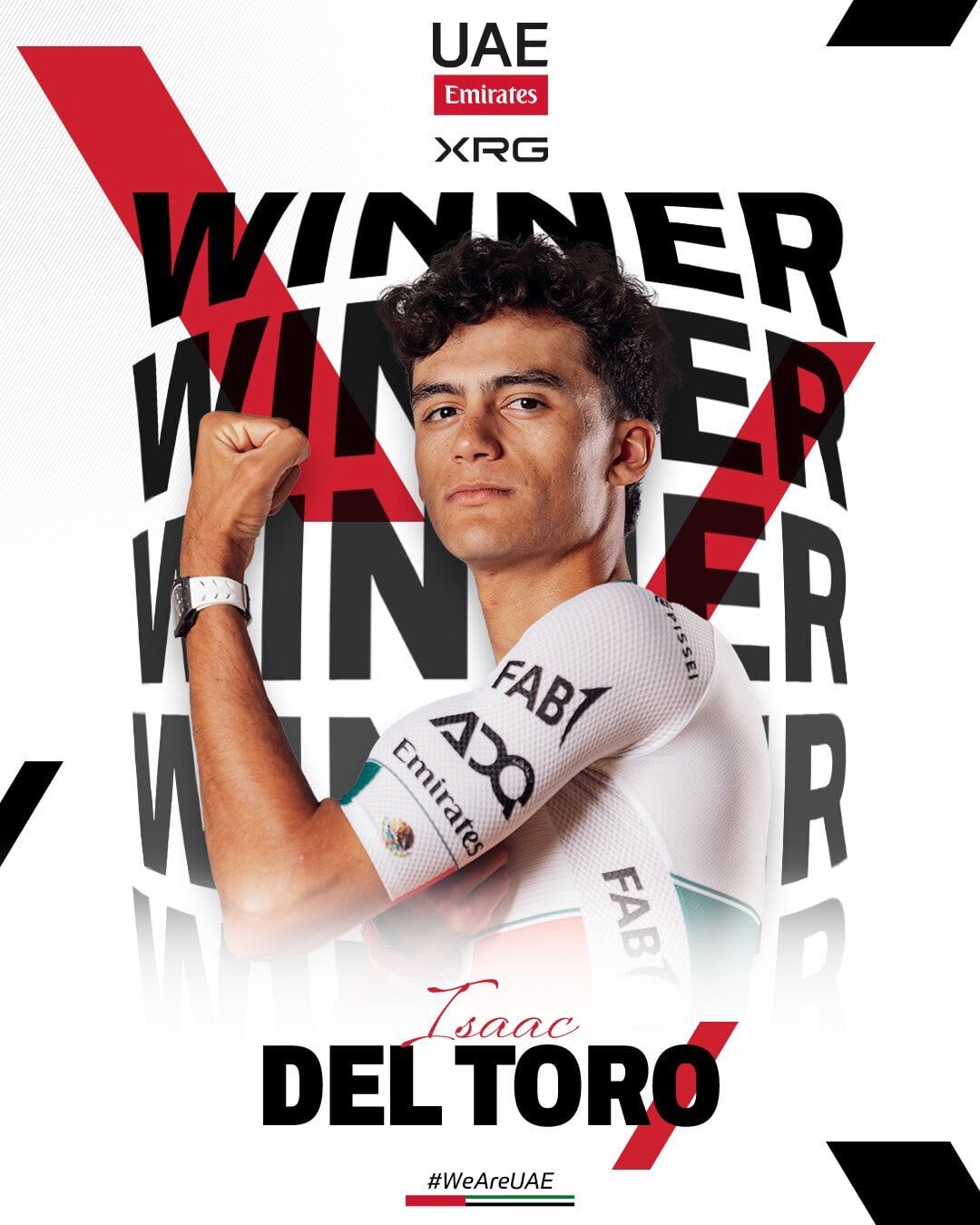 Isaac del Toro es campeón del UAE Tour 2026