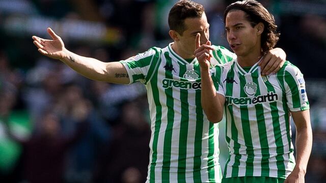 Guardado ha sido una gran apoyo para Lainez en el Betis
