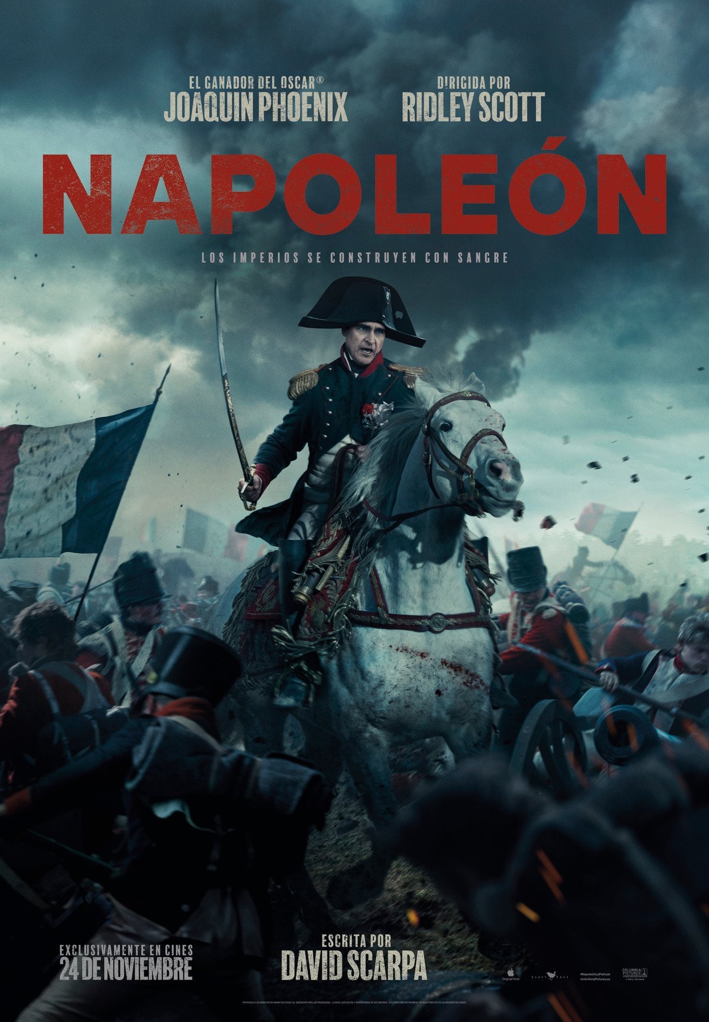 Póster de la película Napoleón de Joaquin Phoenix