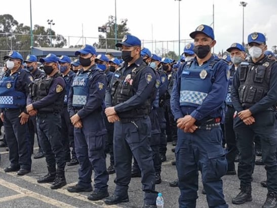 Policías de CDMX