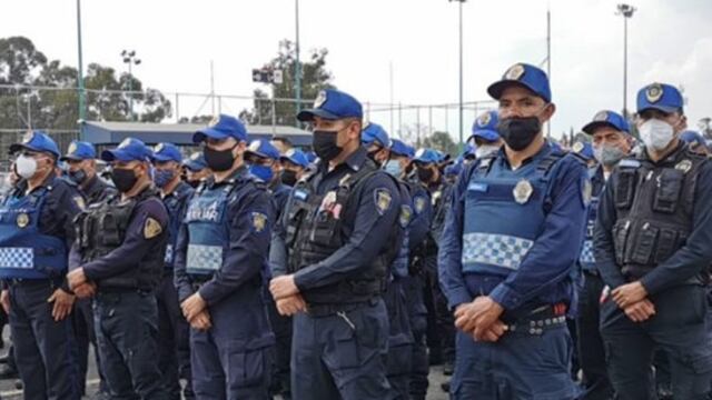 Policías de CDMX