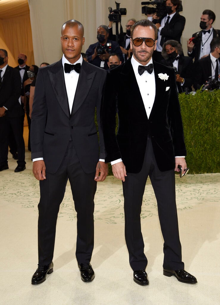 Tom Ford y Heron Preston en el Met Gala 2021.