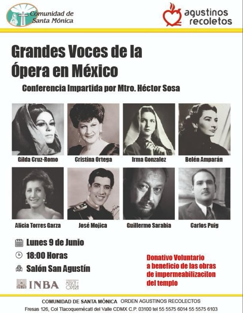 Grandes voces de la ópera en México