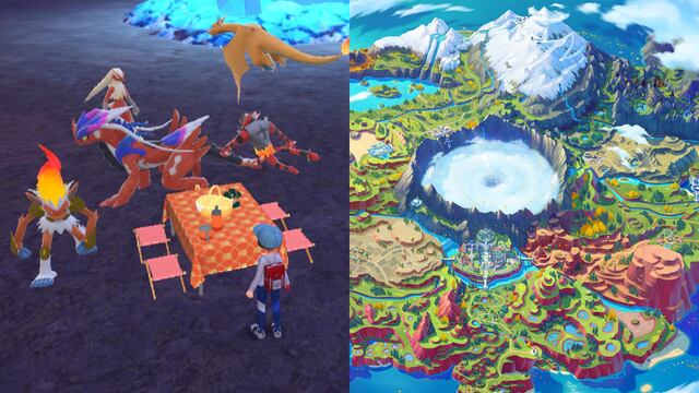 Los 21 personajes para atrapar en el Disco Índigo del DLC de Pokemón Púrpura y Escarlata.