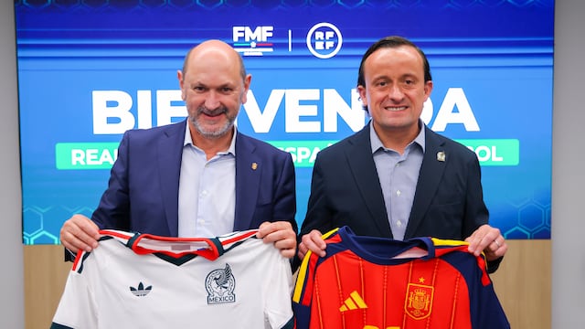 FMF y RFEF sellan alianza para impulsar el desarrollo del futbol mexicano y español.