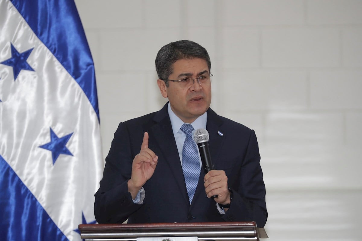 Juan Orlando Hernández, presidente de Honduras