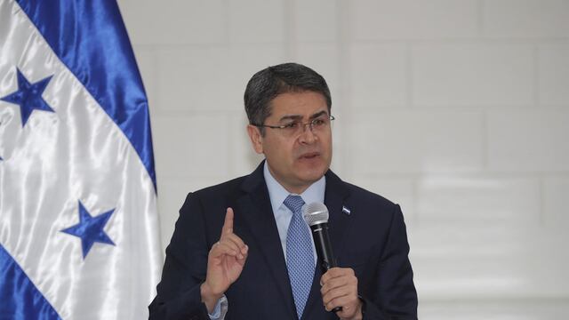Juan Orlando Hernández, presidente de Honduras